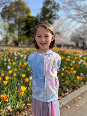 キッズモデル：Mika Alicia